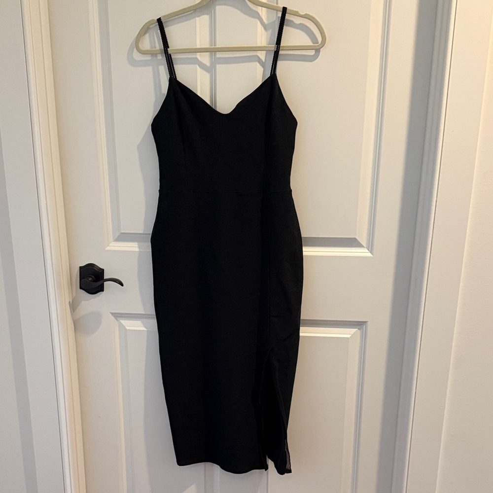 Beyond Yoga black dress